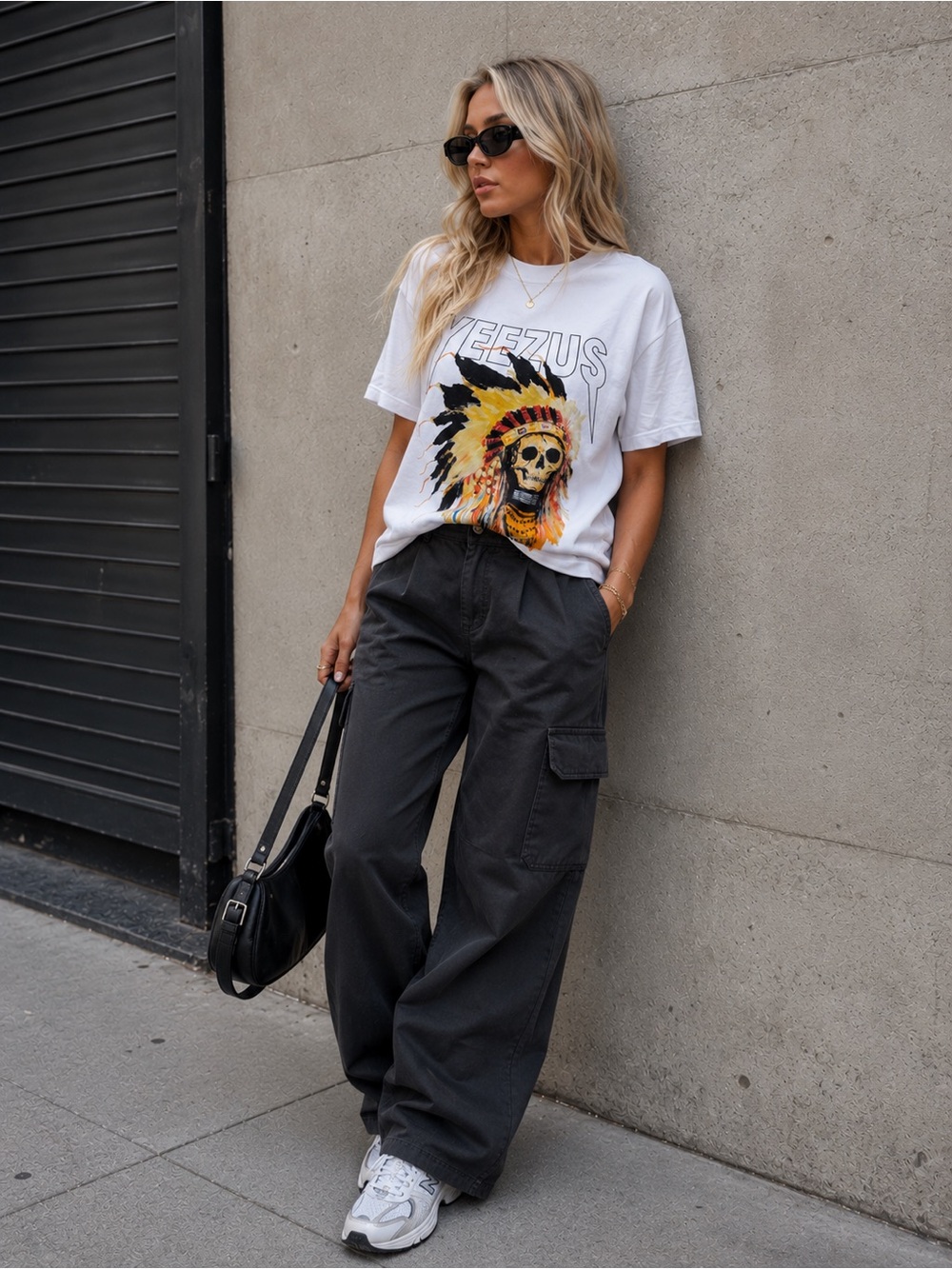 New Yeezy Yeezus Graphic Tee – White size S